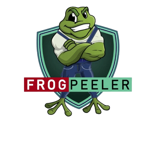 FrogPeeler mascot